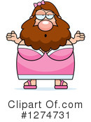 Bearded Lady Clipart #1274731 by Cory Thoman