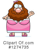 Bearded Lady Clipart #1274735 by Cory Thoman