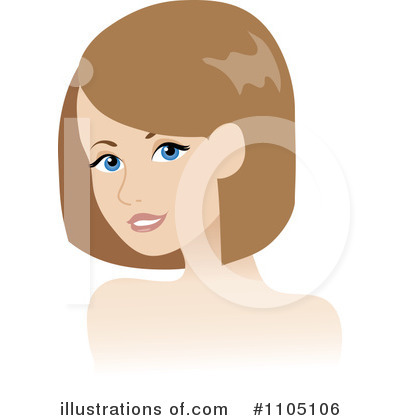 Royalty-Free (RF) Beauty Clipart Illustration by Rosie Piter - Stock Sample #1105106