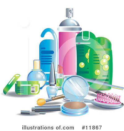 Beauty Product Clipart #11867 by AtStockIllustration