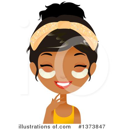 Indian Woman Clipart #1373847 by Melisende Vector