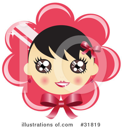 Royalty-Free (RF) Beauty Clipart Illustration by Melisende Vector - Stock Sample #31819