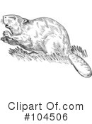 Beaver Clipart #104506 by patrimonio