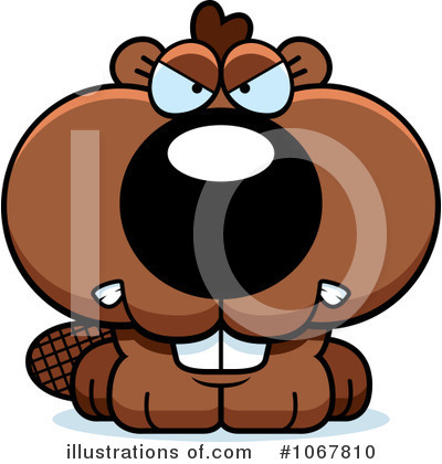 Royalty-Free (RF) Beaver Clipart Illustration by Cory Thoman - Stock Sample #1067810