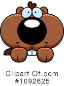 Beaver Clipart #1092625 by Cory Thoman