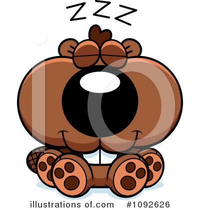 Royalty-Free (RF) Beaver Clipart Illustration by Cory Thoman - Stock Sample #1092626