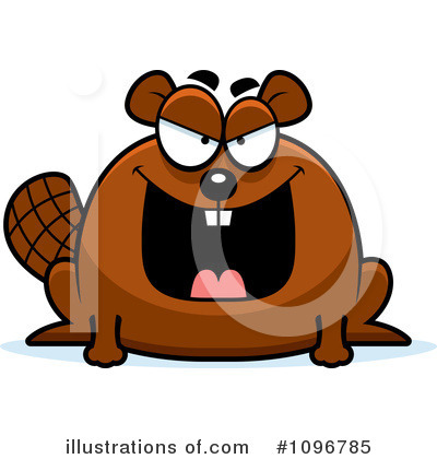 Royalty-Free (RF) Beaver Clipart Illustration by Cory Thoman - Stock Sample #1096785