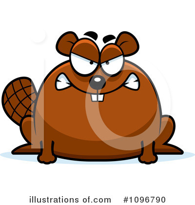 Royalty-Free (RF) Beaver Clipart Illustration by Cory Thoman - Stock Sample #1096790