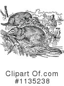 Beaver Clipart #1135238 by Prawny Vintage