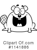 Beaver Clipart #1141886 by Cory Thoman