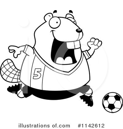 Royalty-Free (RF) Beaver Clipart Illustration by Cory Thoman - Stock Sample #1142612