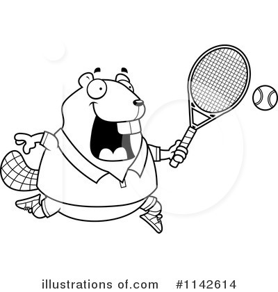 Royalty-Free (RF) Beaver Clipart Illustration by Cory Thoman - Stock Sample #1142614