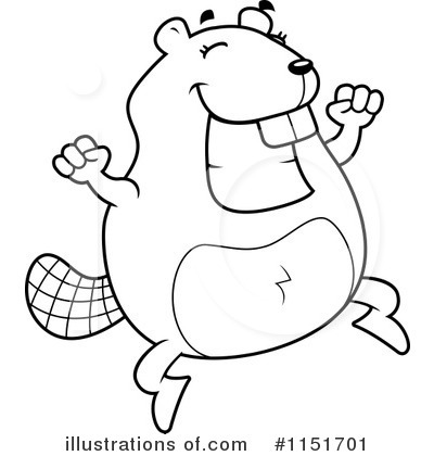 Royalty-Free (RF) Beaver Clipart Illustration by Cory Thoman - Stock Sample #1151701