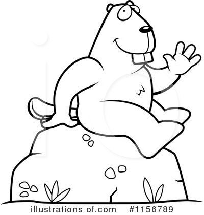 Royalty-Free (RF) Beaver Clipart Illustration by Cory Thoman - Stock Sample #1156789