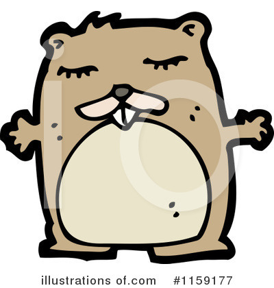 Beaver Clipart #1159177 by lineartestpilot