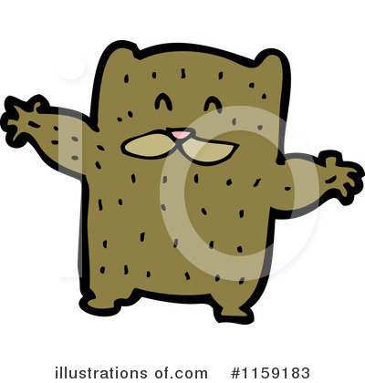 Royalty-Free (RF) Beaver Clipart Illustration by lineartestpilot - Stock Sample #1159183