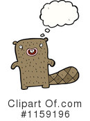 Beaver Clipart #1159196 by lineartestpilot