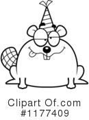 Beaver Clipart #1177409 by Cory Thoman