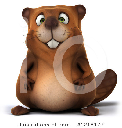 Beaver Clipart #1218177 by Julos