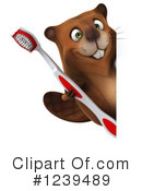 Beaver Clipart #1239489 by Julos