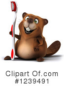 Beaver Clipart #1239491 by Julos