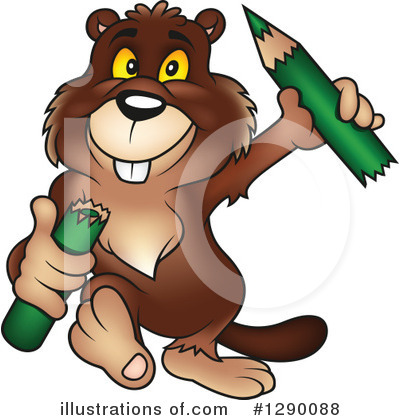 Beaver Clipart #1290088 by dero