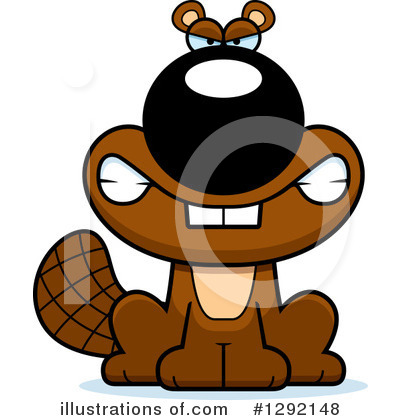 Royalty-Free (RF) Beaver Clipart Illustration by Cory Thoman - Stock Sample #1292148