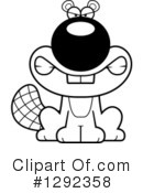 Beaver Clipart #1292358 by Cory Thoman