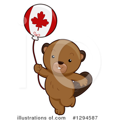 Royalty-Free (RF) Beaver Clipart Illustration by BNP Design Studio - Stock Sample #1294587