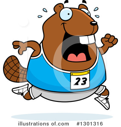 Running Track Clipart #1301316 by Cory Thoman