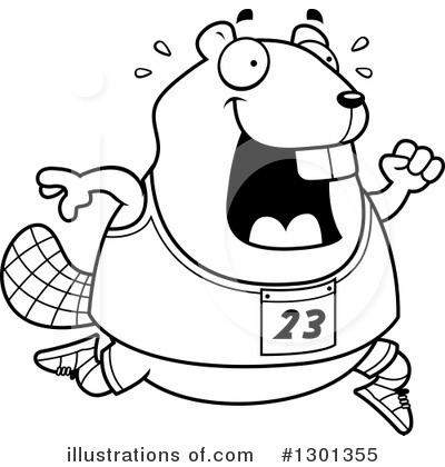 Running Track Clipart #1301355 by Cory Thoman