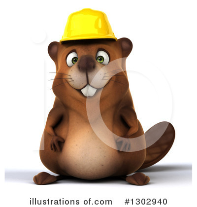 Beaver Clipart #1302940 by Julos
