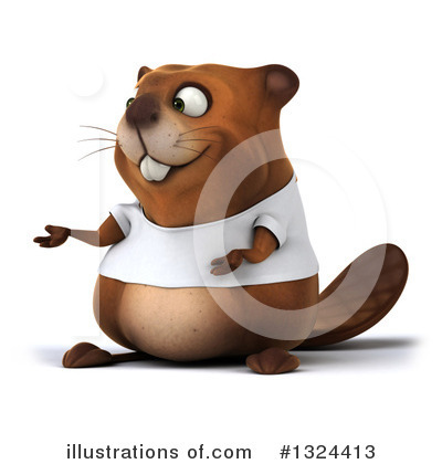 Beaver Clipart #1324413 by Julos