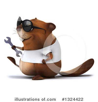 Beaver Clipart #1324422 by Julos