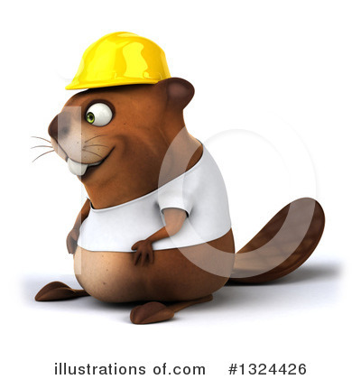 Beaver Clipart #1324426 by Julos