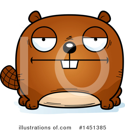 Royalty-Free (RF) Beaver Clipart Illustration by Cory Thoman - Stock Sample #1451385