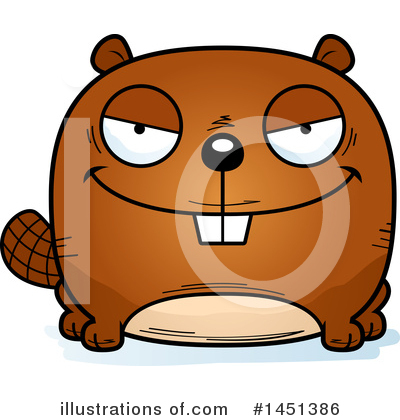 Royalty-Free (RF) Beaver Clipart Illustration by Cory Thoman - Stock Sample #1451386