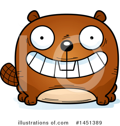 Royalty-Free (RF) Beaver Clipart Illustration by Cory Thoman - Stock Sample #1451389