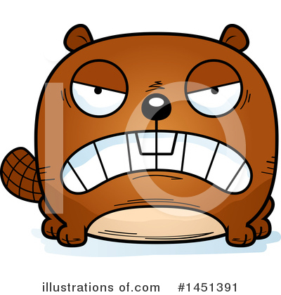 Royalty-Free (RF) Beaver Clipart Illustration by Cory Thoman - Stock Sample #1451391