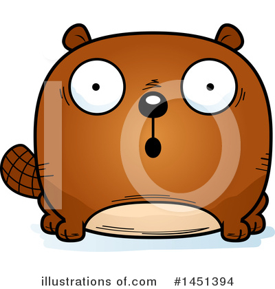 Royalty-Free (RF) Beaver Clipart Illustration by Cory Thoman - Stock Sample #1451394