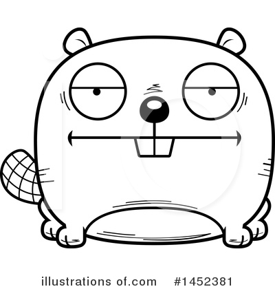 Royalty-Free (RF) Beaver Clipart Illustration by Cory Thoman - Stock Sample #1452381