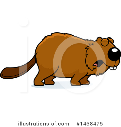 Royalty-Free (RF) Beaver Clipart Illustration by Cory Thoman - Stock Sample #1458475
