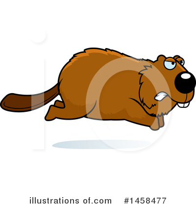 Royalty-Free (RF) Beaver Clipart Illustration by Cory Thoman - Stock Sample #1458477