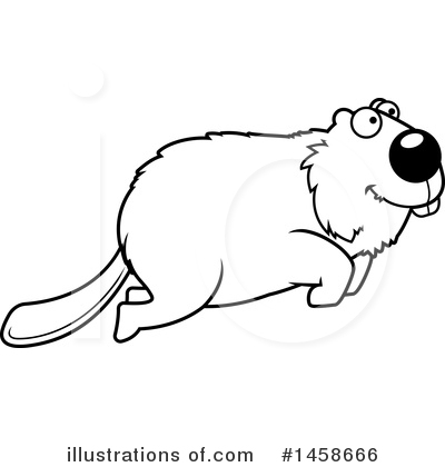 Royalty-Free (RF) Beaver Clipart Illustration by Cory Thoman - Stock Sample #1458666