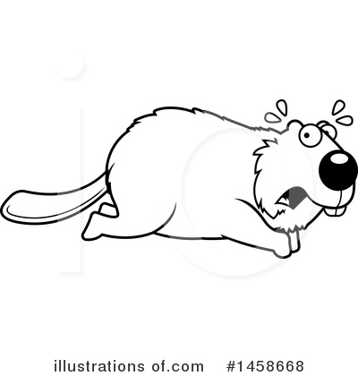 Royalty-Free (RF) Beaver Clipart Illustration by Cory Thoman - Stock Sample #1458668