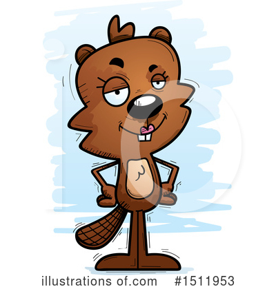 Royalty-Free (RF) Beaver Clipart Illustration by Cory Thoman - Stock Sample #1511953