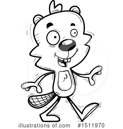 Royalty-Free (RF) Beaver Clipart Illustration by Cory Thoman - Stock Sample #1511970