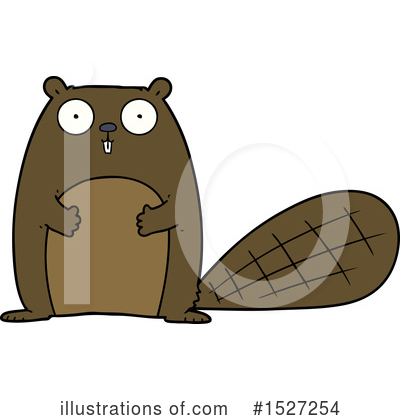 Royalty-Free (RF) Beaver Clipart Illustration by lineartestpilot - Stock Sample #1527254