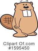 Beaver Clipart #1595450 by Johnny Sajem