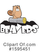Beaver Clipart #1595451 by Johnny Sajem